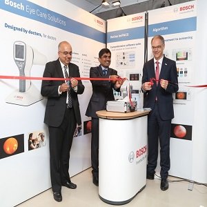 (Third from left) Dr Steffen Berns, president, Bosch Group India