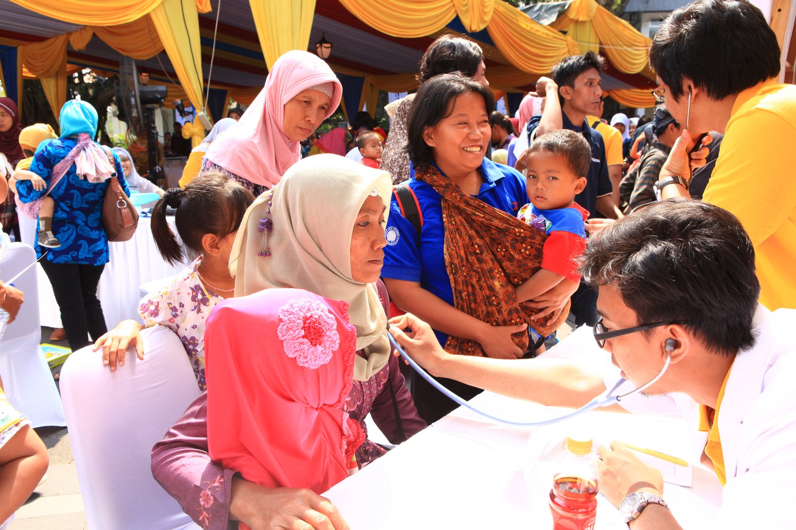 Mobile health clinics in Indonesia