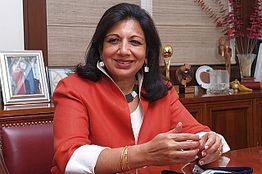 Dr Kiran Mazumdar-Shaw, CMD, Biocon, was among the several eminent individuals present at BIO India 2012