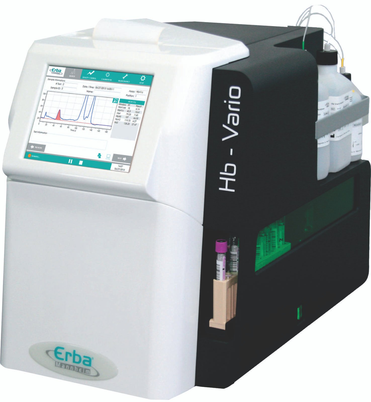 The new Analyzer comprises of a HPLC with unique CLE technology
