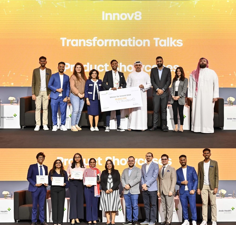 VitruvianMD secures $10,000 as winner of Arab Health’s Innov8 competition