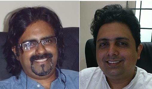 Mr Harish Nuggehalli, founder and chief technologist, and Mr Ashwin Sreenivasan, director, Yethi Medical Systems