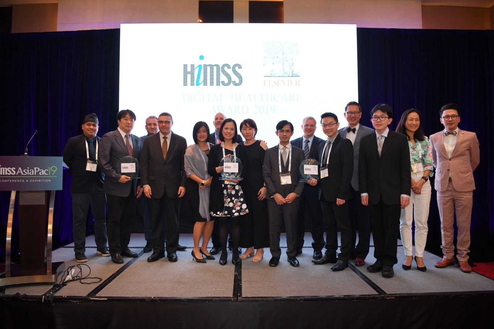 Winners and Judges of the HIMSS-Elsevier Digital Awards 2019