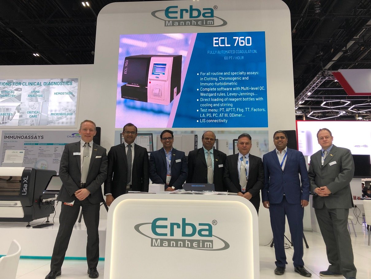ERBA Group showcases latest technologies at MEDLAB 2019