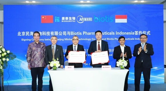 BioMinhai dan Biotis untuk mendorong pengembangan industri vaksin di Indonesia